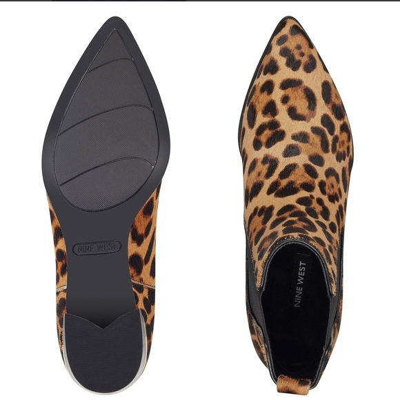 Nine West leopard bootie - Picture 7 of 11